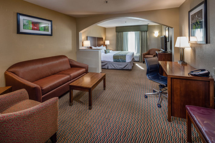 Best Western Plus Airport Inn & Suites Oakland Hotel King Suite Room 2