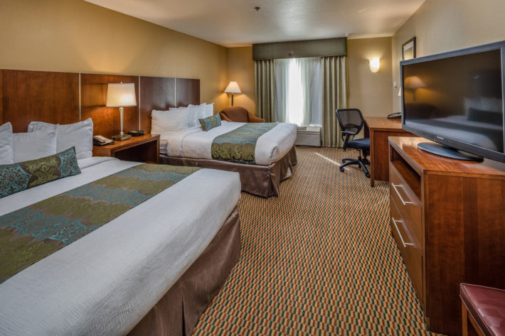 Best Western Plus Airport Inn & Suites Oakland Hotel Queen Standard Room 1
